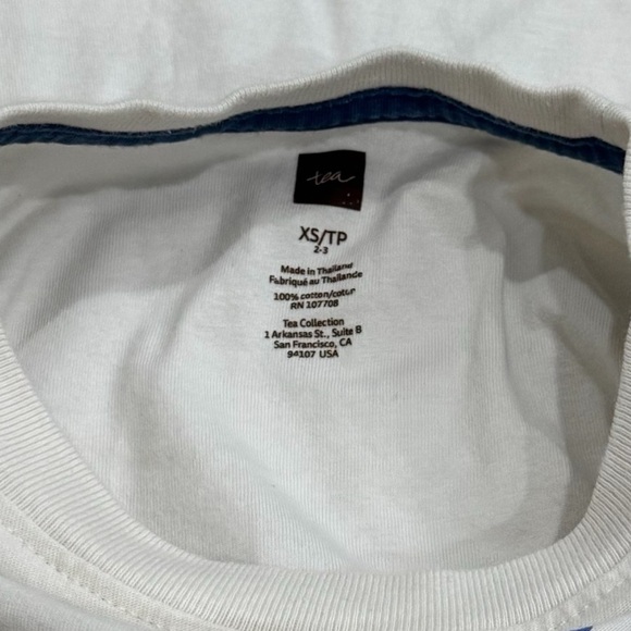 Janie and Jack Pirate and Parrot Summer Vacation Island Basic Tee Size 2-3T - Picture 6 of 6